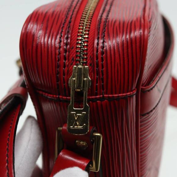 LOUIS VUITTON Epi Trocadero 23 Shoulder Bag Red M52307 LV Auth 84177 - Picture 9 of 16